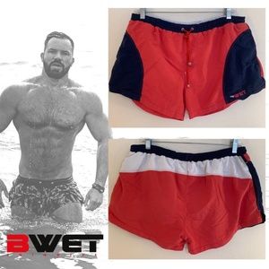 BWET Swim Trunks Large 34-39 100% polyamide Fully lined External drawstring